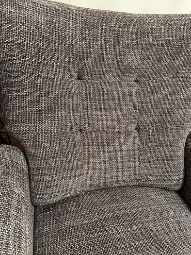Recliner material chair