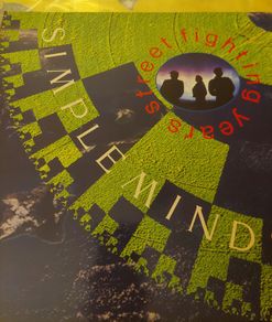 Simple Minds - Street Fighting Years - 1989 vinyl LP