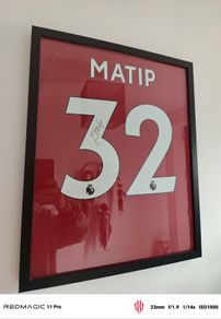 Liverpool Rare signed Joel Matip