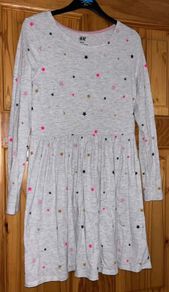 Age 8-10 H&M basic star dress