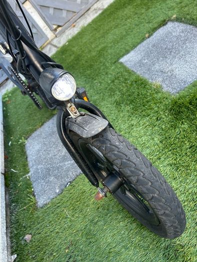 electric and folding bike