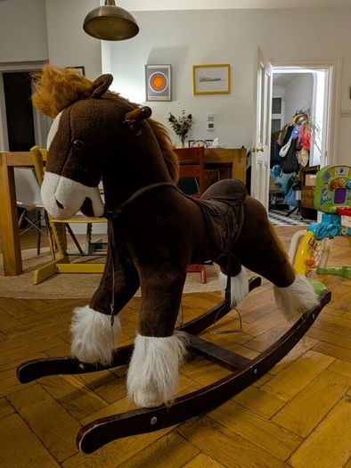 vintage rocking horse