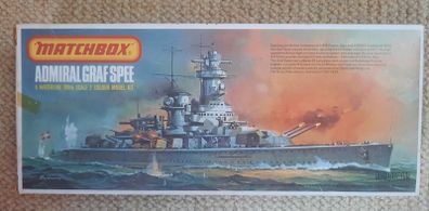 Vintage Model Kit - Matchbox Armoured Ship Admiral Graf Spee