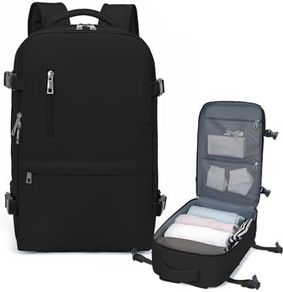 for Ryanair Cabin Bags 40x30x20, Small Underseat Carry On Travel Backpack Casual Hand Luggage Flight Loptop Bags for Women Men Cabin Size Rucksack