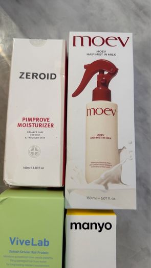Korean skin and hair care new