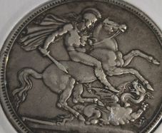 Victorian silver Crown