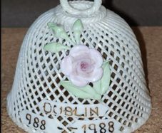 Dublin Millennium Porcelain Bell Ornament