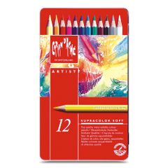 Caran dAche Supracolour Pencils (12 in a Metal Box)