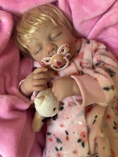 Reborns By Laura.  Shhh Baby Ashley Is Sleeping.  Stunning 5lb Reborn Doll.  Welcome To View
