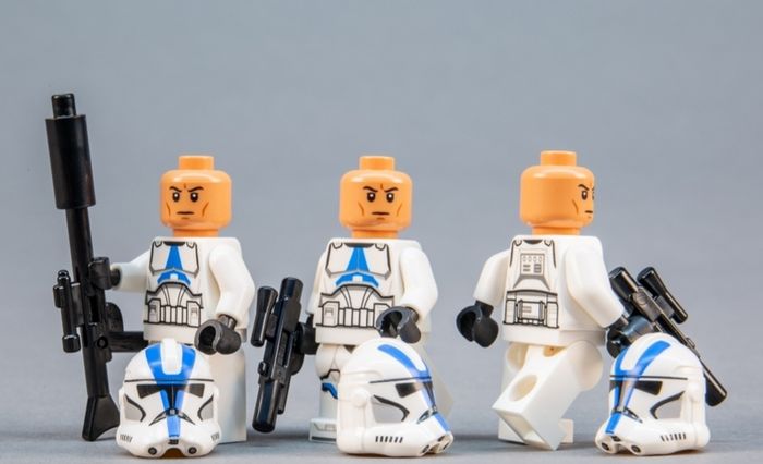 Lego 501 CLONE TROOPERS Lego Star Wars Minifigures