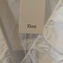 Ladies pure white Zizzi wrapover 100% cotton shirt. New with Tags. Image 4