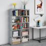 6-Tiers Portable Bookshelf with Fabric Cloth at Back, 10 Cube Closet Storage Organiser Bookcase, Living Room,Study Room,Bedroom (FREE POSTAGE) Image 2