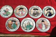 ROYAL DOULTON (TC 1044 - TC 1050) - 'The Professionals' series of collector's plates (10.5" diameter). PRICE REDUCED