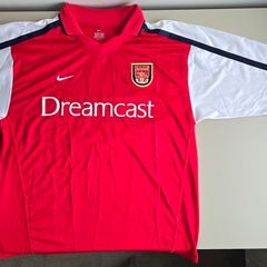 Arsenal Jersey Vintage 2000 - 2002, Mens, XL