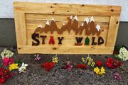 NEW Rustic STAY WILD Wood Art Wall Sign