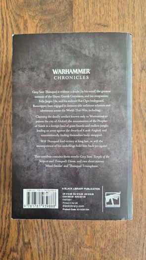 Warhammer Chronicles: Thanquol and Boneripper.  Omnibus Edition
