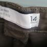NEXT khaki skinny combat  jeans  Sz 14 - Bnwt Rrp 34 sterling Image 4