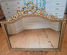 Gilt Mirror in French Style