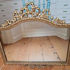 Gilt Mirror in French Style