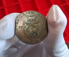 1789 Cronebane Halfpenny Ireland Coin