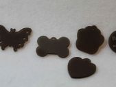 Personalized Engraved Lot Shape Pet Dog Cat Tag Id Acrylic Plexiglass