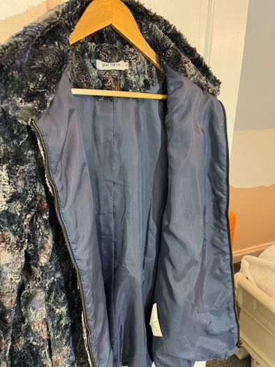 Designer Faux Fur Teddy Coat - Size 12 / Size 14