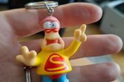 Vintage 1994 Zig and Zag PVC Keychain - Camel Flarper Zig Figure