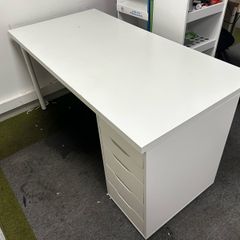 Ikea office desk and drawers