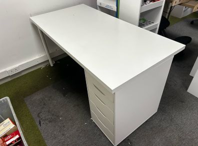 Ikea office desk and drawers
