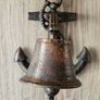 Cast Iron Anchor Bell Rustic Wall Art Decor Image 3