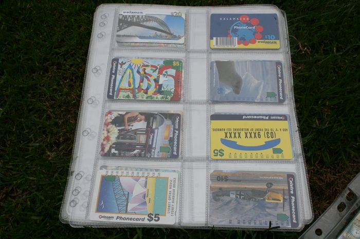 Vintage Call Cards collection of  over 300  international calling cards
