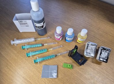 HP printer Inc refills