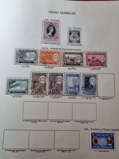 MAURITIUS album with stamps