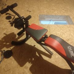 Adjustable weight bench