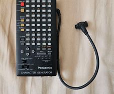 Panasonic VW-CG1E Character Generator