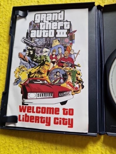 Grand theft auto III 3 PlayStation2 Ps2 games Original