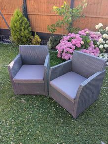 armchair, garden set