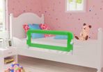 Toddler Safety Bed Rail 102 x 42 cm Green