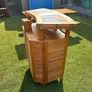 Teak outdoor bar Image 5