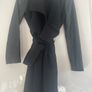 black zara coat size small Image 2