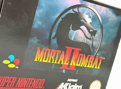 Mortal Kombat 2 for Super Nintendo SNES - Boxed