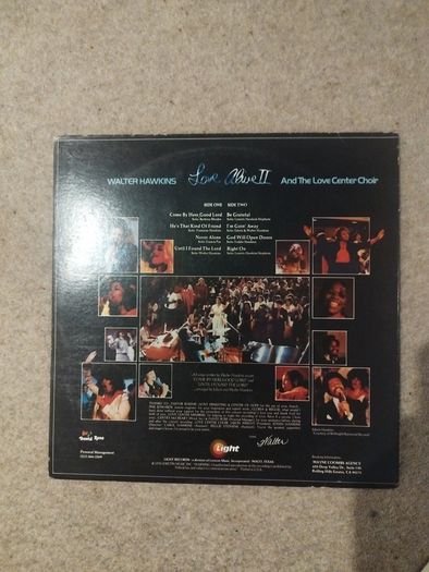 Walter Hawkins Love Alive II lp