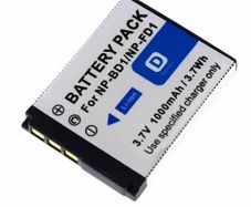 Sony NP-BD1 / NP-FD1 Replacement Battery 1800mAh Li-ion Battery for Sony Cyber-shot Cameras
