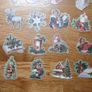 50pcs Retro Christmas/New Year Stickers Image 5