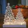 Christmas Forest Silhouette  LED Tealight Only Image 4