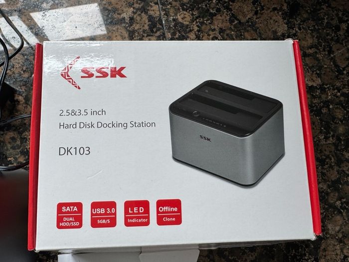hard drive dock and clone