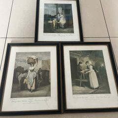 Trio Of Cries Of London Early Prints