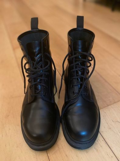 Dr Martens Mono Black 1460 UK 9
