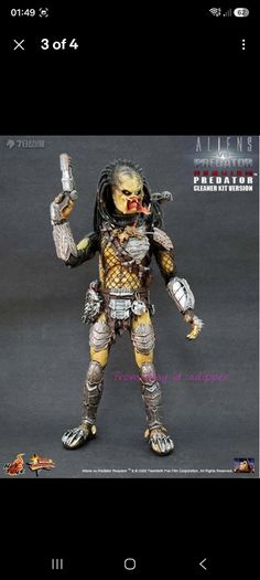 Hot toy mms66 Predator figure 1/6 scale 35cm tall