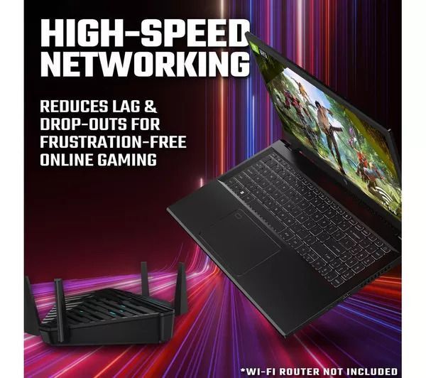 Acer Nitro V15 Gaming 15.6" Laptop, Ryzen 5 7535HS 16GB, 512GB SSD, Windows 11, NVIDIA GeForce RTX 3050